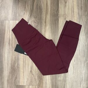 90 Degree by Reflex Burgundy Leggings